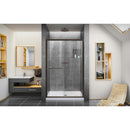 Infinity-Z 72" High x 44" Wide Sliding Semi Frameless Shower Door with Clear Glass - image 9