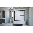 Infinity-Z 58" High x 56" Wide Sliding Semi Frameless Tub Door with Clear Glass - image 17
