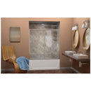 Visions 58" High x 60" Wide Sliding Framed Shower Door with Clear Glass - image 2
