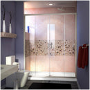 Visions 72" High x 60" Wide Sliding Framed Shower Door with Clear Glass - image 1