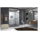 Cavalier 77 3/8" High x 60" Wide Bypass Frameless Shower Door with Clear Glass - image 2