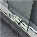 Cavalier 77 3/8" High x 60" Wide Bypass Frameless Shower Door with Clear Glass - image 5