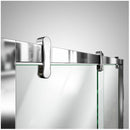 Cavalier 77 3/8" High x 60" Wide Bypass Frameless Shower Door with Clear Glass - image 6