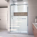 Encore 76" High x 48" Wide Bypass Semi Frameless Shower Door with Clear Glass - image 2