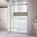Encore 76" High x 48" Wide Bypass Semi Frameless Shower Door with Clear Glass - image 4