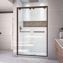 Encore 76" High x 48" Wide Bypass Semi Frameless Shower Door with Clear Glass - image 6