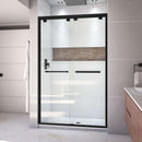 Encore 76" High x 48" Wide Bypass Semi Frameless Shower Door with Clear Glass - image 8