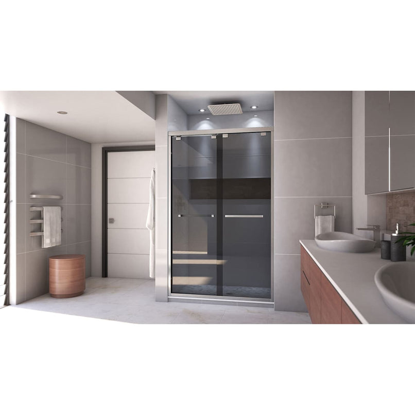 Encore 44 - 48" W x 76" H Semi-Frameless Bypass Sliding Shower Door - image 8