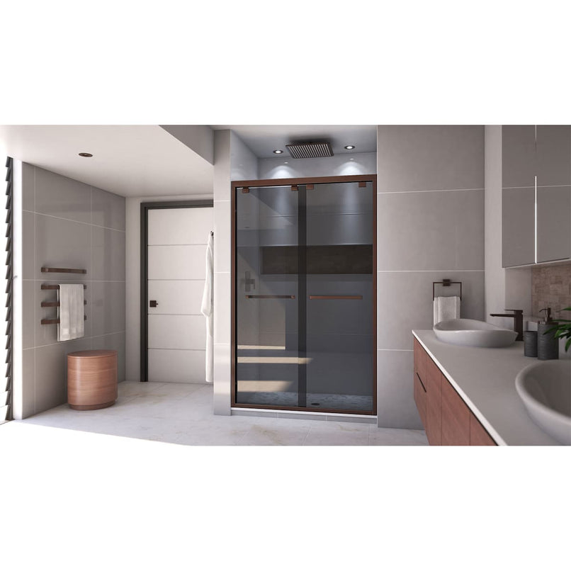 Encore 44 - 48" W x 76" H Semi-Frameless Bypass Sliding Shower Door - image 11
