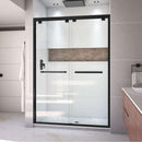 Encore 76" High x 54" Wide Bypass Semi Frameless Shower Door with Clear Glass - image 8