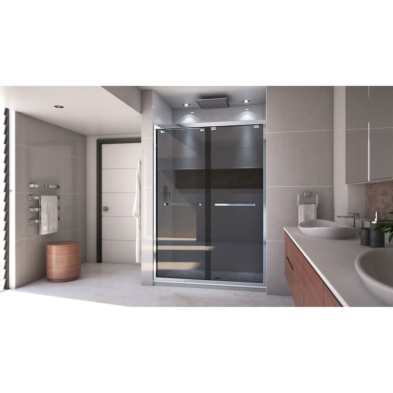 Encore 50 - 54" W x 76" H Semi-Frameless Bypass Sliding Shower Door - image 5