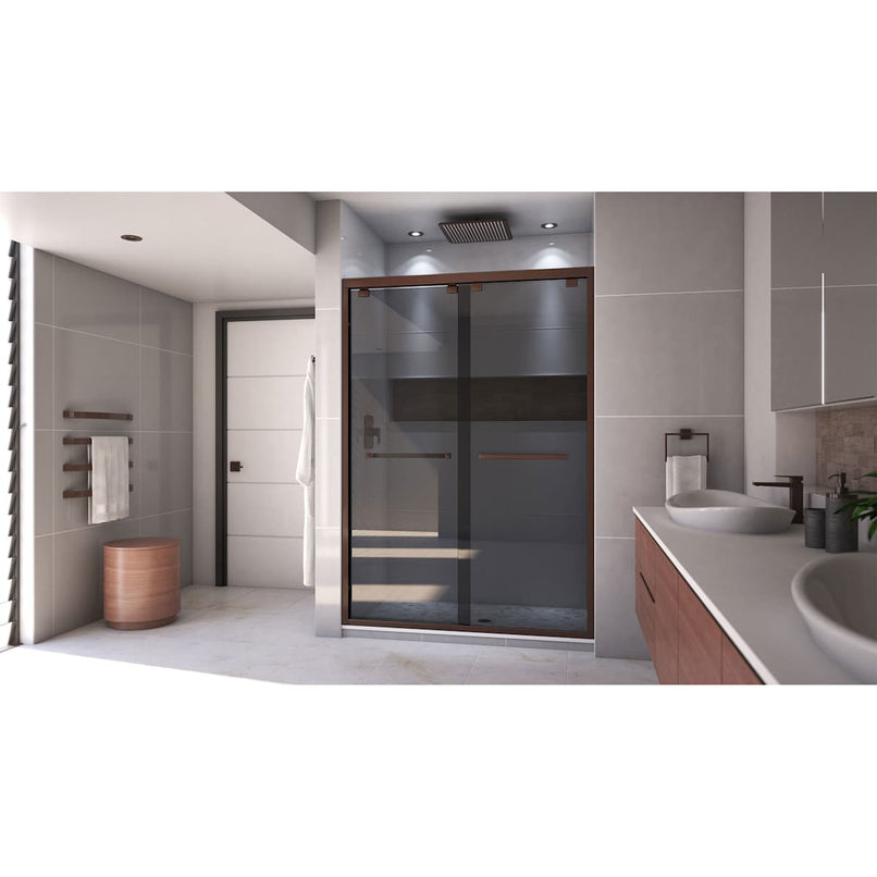 Encore 50 - 54" W x 76" H Semi-Frameless Bypass Sliding Shower Door - image 11