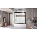 Encore 58" High x 60" Wide Bypass Semi Frameless Tub Door with Clear Glass - image 7