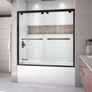 Encore 58" High x 60" Wide Bypass Semi Frameless Tub Door with Clear Glass - image 8