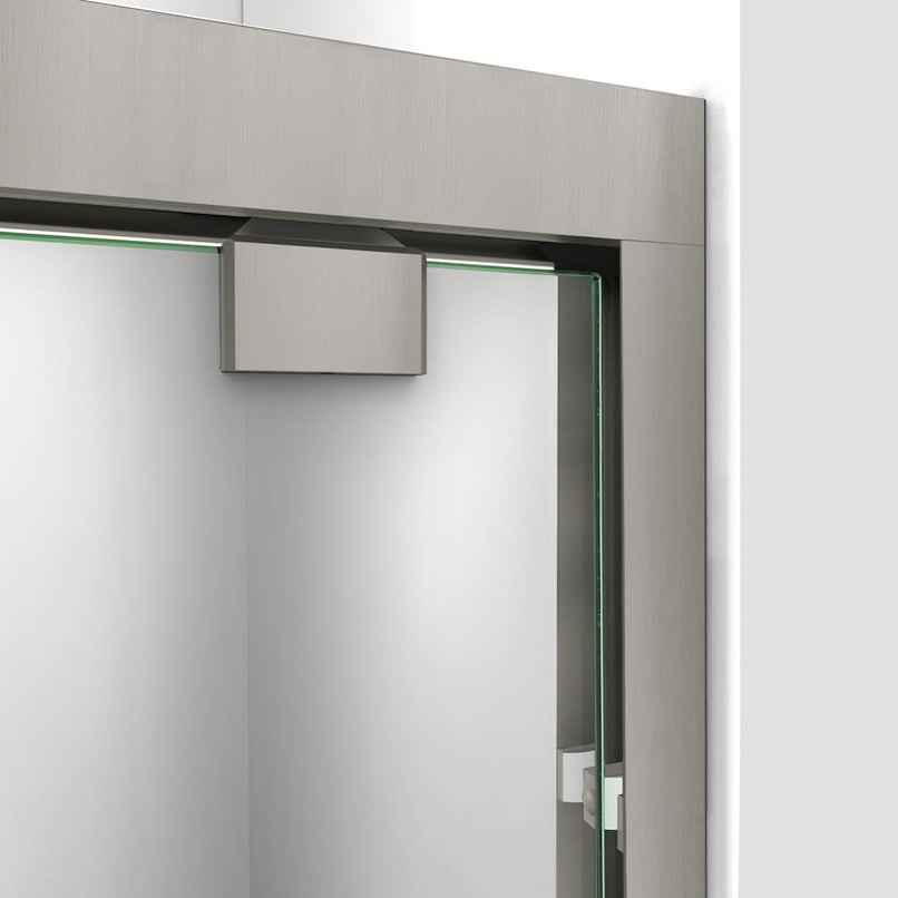 Encore 58" High x 60" Wide Bypass Semi Frameless Tub Door with Clear Glass - image 15