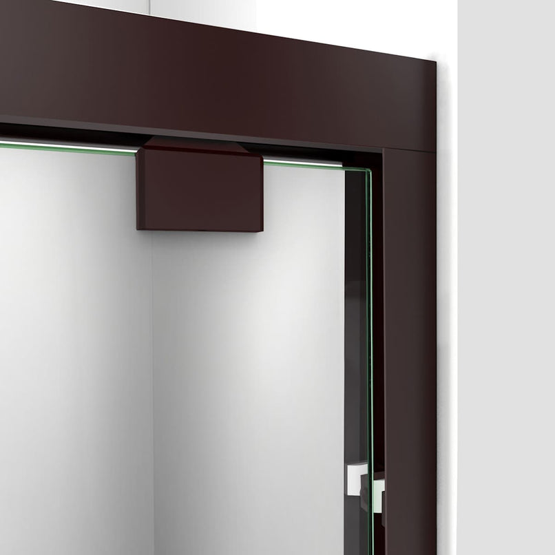 Encore 58" High x 60" Wide Bypass Semi Frameless Tub Door with Clear Glass - image 16