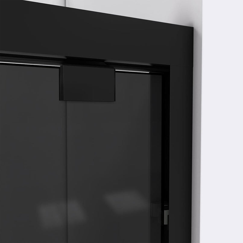 Encore 58" High x 60" Wide Bypass Semi Frameless Tub Door with Tinted Glass - image 7