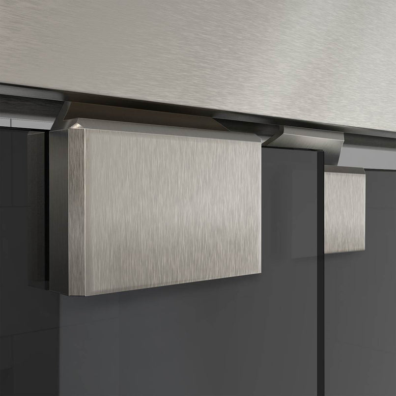 Encore 76" High x 60" Wide Bypass Semi Frameless Shower Door with Tinted Glass - image 9