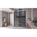 Encore 76" High x 60" Wide Bypass Semi Frameless Shower Door with Tinted Glass - image 14