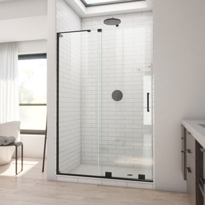 Mirage-X 72" High x 48" Wide Sliding Frameless Shower Door with Clear Glass - image 1