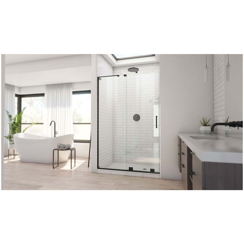 Mirage-X 72" High x 48" Wide Sliding Frameless Shower Door with Clear Glass - image 5