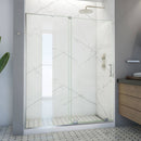Mirage-X 71" High x 54" Wide Sliding Frameless Shower Door with Clear Glass - image 1