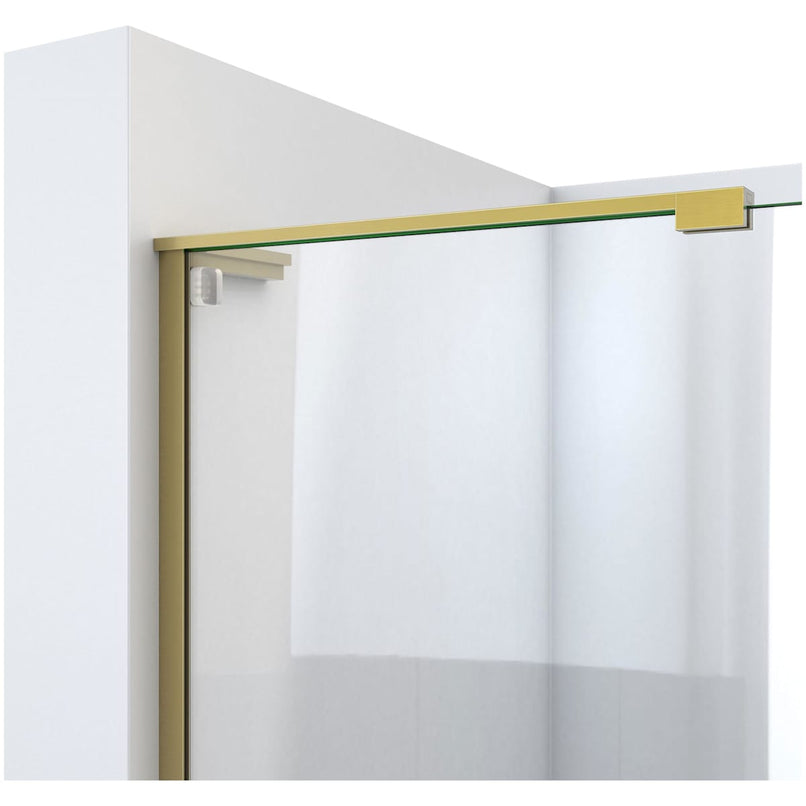 Mirage-X 71" High x 54" Wide Sliding Frameless Shower Door with Clear Glass - image 10