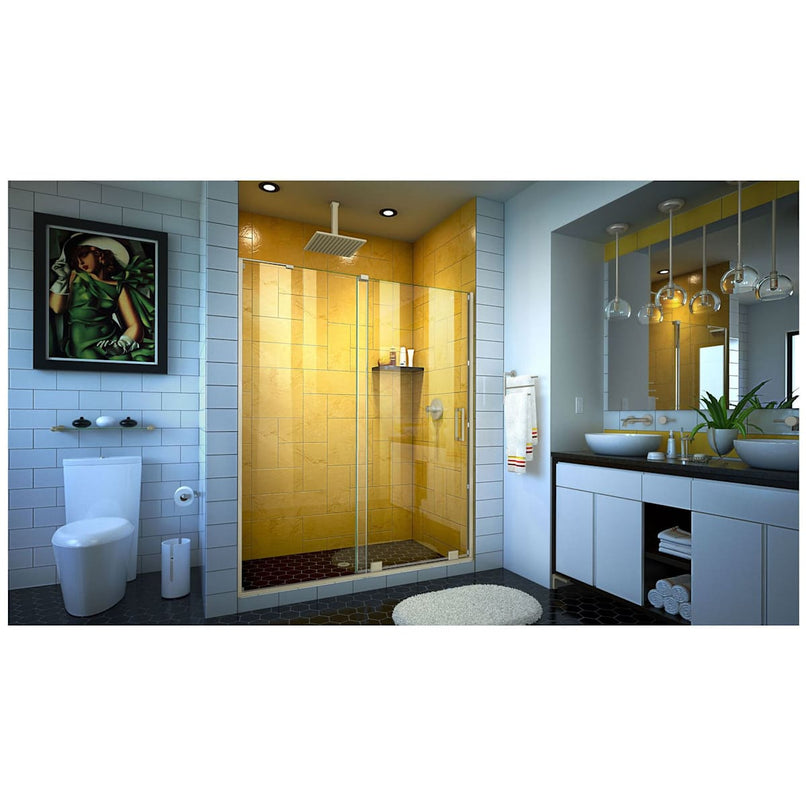 Mirage-Z 72" High x 54" Wide Sliding Frameless Shower Door with Clear Glass - image 6