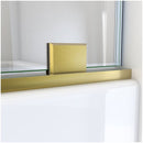 Mirage-X 60" W x 58" H Right-Wall Sliding Frameless Tub Door with Clear Glass and Fixed Right Panel - image 2