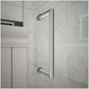 Mirage-X 60" W x 58" H Right-Wall Sliding Frameless Tub Door with Clear Glass and Fixed Right Panel - image 8