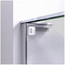 Mirage-Z 72" High x 60" Wide Sliding Frameless Shower Door with Clear Glass - image 4