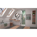 Unidoor-LS 72" High x 30" Wide Hinged Frameless Shower Door with Clear Glass - image 13