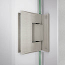 Unidoor-LS 72" High x 34" Wide Hinged Frameless Shower Door with Clear Glass - image 9