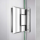 Unidoor-LS 72" High x 35" Wide Hinged Frameless Shower Door with Clear Glass - image 5