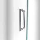 Unidoor-LS 72" High x 36" Wide Hinged Frameless Shower Door with Clear Glass - image 4