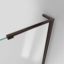 Unidoor-LS 72" High x 36" Wide Hinged Frameless Shower Door with Clear Glass - image 14