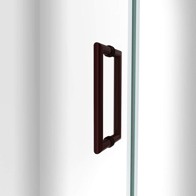 Unidoor-LS 72" High x 41" Wide Hinged Frameless Shower Door with Clear Glass - image 13