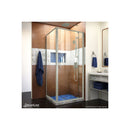 Flex 72" High x 32-7/16" Wide x 30-1/2" Deep Pivot Framed Shower Enclosure with Clear Glass - image 1