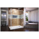 Flex 34 1/2" D x 56-60" W x 72" H Semi Frameless Pivot Shower Enclosure - image 4
