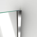 Unidoor Plus 72" High x 48-1/2" Wide Hinged Frameless Shower Door with Clear Glass - image 10