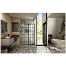 Unidoor Toulon 72" High x 52, 52.5" Wide Hinged Frameless Shower Door with Clear Glass - image 2