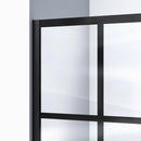 Unidoor Toulon 58" High x 58, 58.5" Wide Bypass Frameless Tub Door - image 5