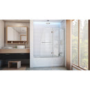 Aqua 48" W x 58" H Frameless Hinged Tub Door - image 22