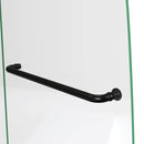 Aqua Ultra 58" High x 48" Wide Hinged Frameless Tub and Shower Screen with Tempered Glass - image 10