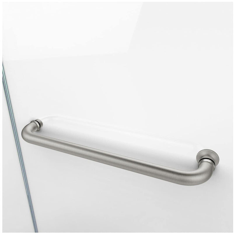 Aqua Uno 58" High x 60" Wide Hinged Frameless Tub Door with Clear Glass - image 10
