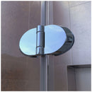 Aqua Fold 72" High x 30" Wide Clear Bi-Fold Glass Frameless Shower Door with Tempered Glass - image 8