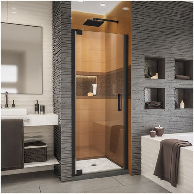 Elegance-LS 25 1/4 - 27 1/4" W x 72" H Frameless Pivot Shower Door - image 1