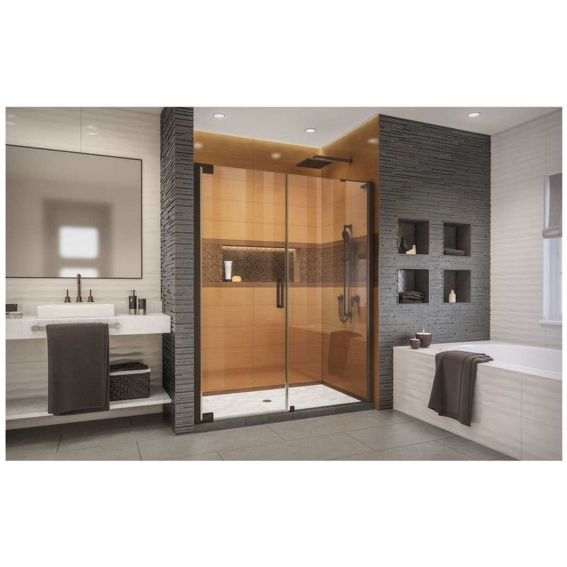 Elegance-LS 55 - 57" W x 72" H Frameless Pivot Shower Door - image 8