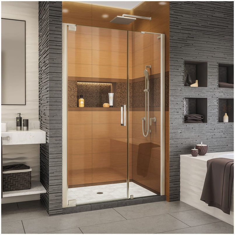 Elegance-LS 44 3/4 - 46 3/4" W x 72" H Frameless Pivot Shower Door - image 1