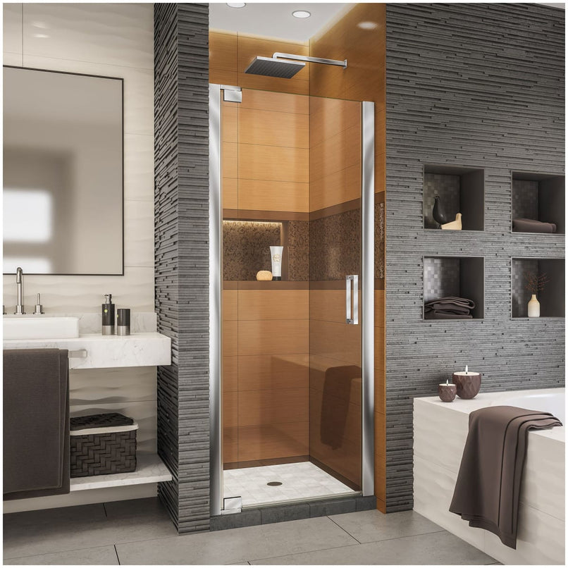 Elegance-LS 30 1/2 - 32 1/2" W x 72" H Frameless Pivot Shower Door - image 1